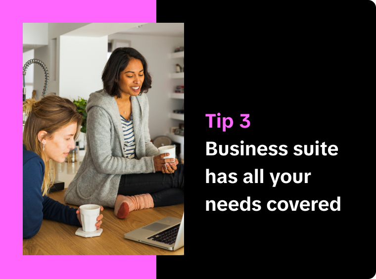 Business suite has all your needs covered creative image
